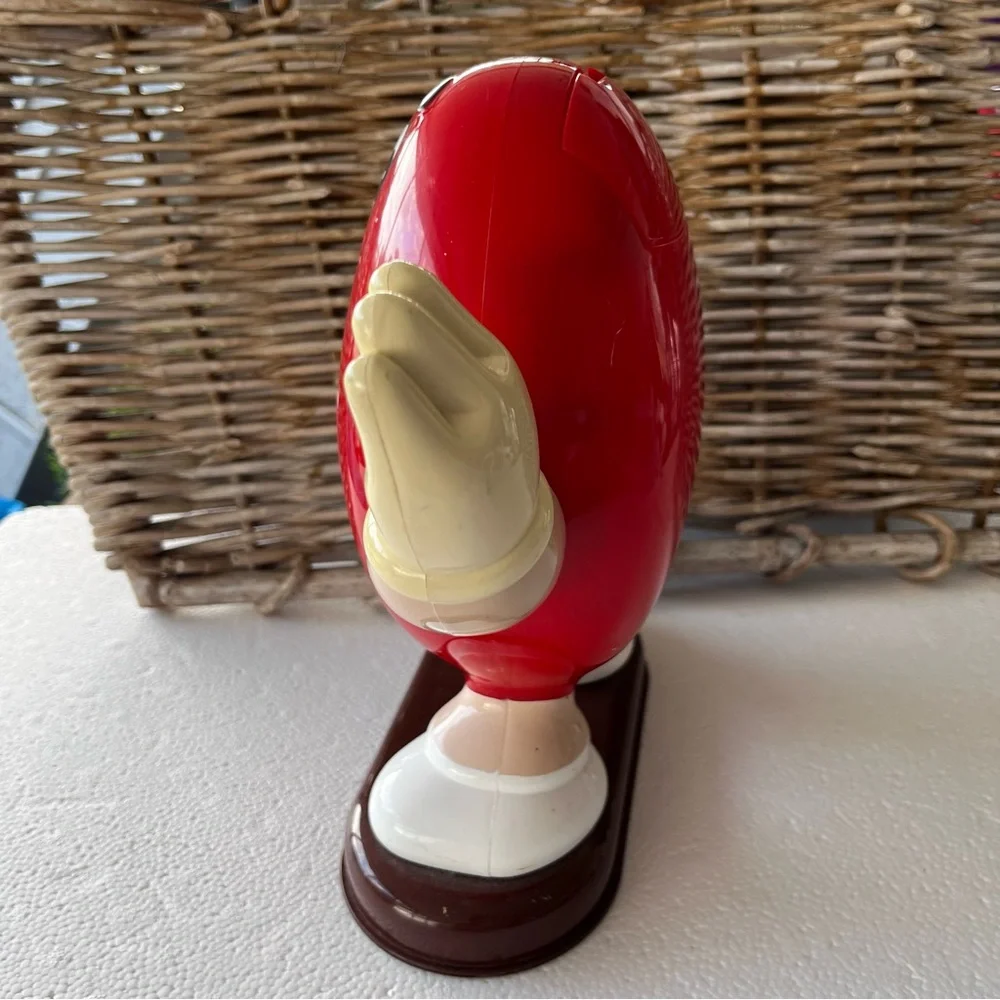 Vintage 1992 Red M&M Character Figurine candy dispenser. - Picture 2 of 6